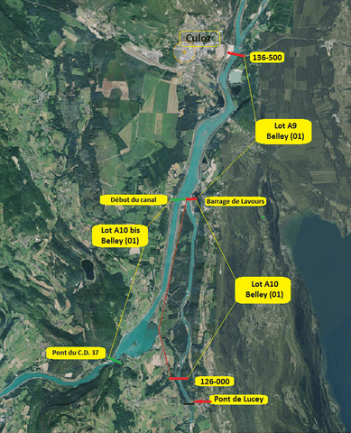 Lots Rhône A9, A10, A10 bis